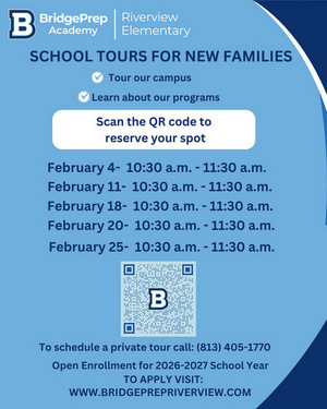 ⭐School Tours for New Families /  ⭐Visitas Escolares para Familias Nuevas
